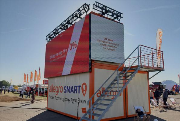 kontenery projektu eventowego